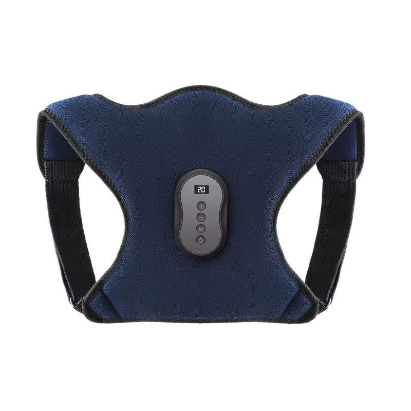 Smart posture corrector back brace with vibration sensor